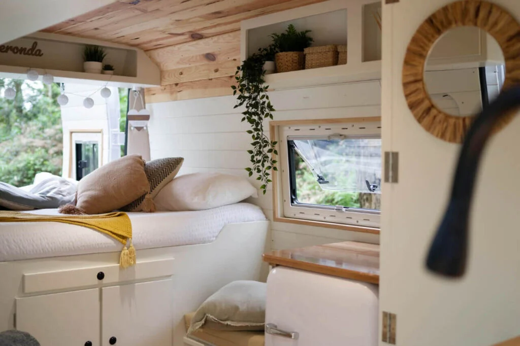 An overview of recreational vehicle floor plans showing different RV layouts such as open living spaces, bedroom configurations, kitchen designs, and storage areas for comfort and functionality in 2026.