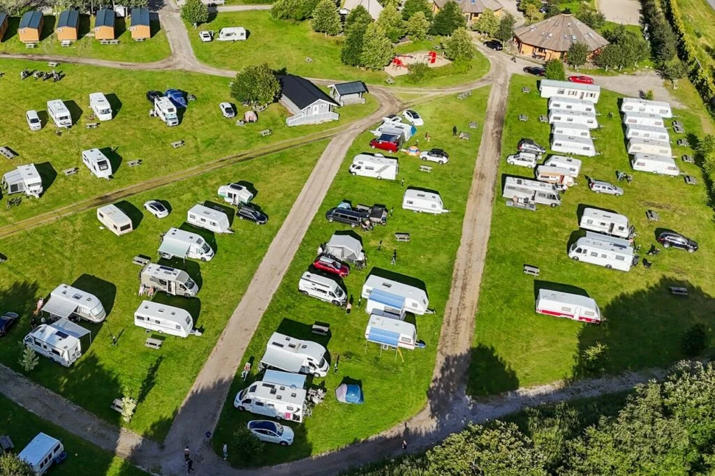 RV dealers in Birch Run Michigan showing RV sales center, inventory, and motorhomes available for purchase and service